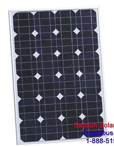 (Lot of 10) PWM60W 60 Watt Solar Panels Mono-crystalline Silicon (600 Watt Total)