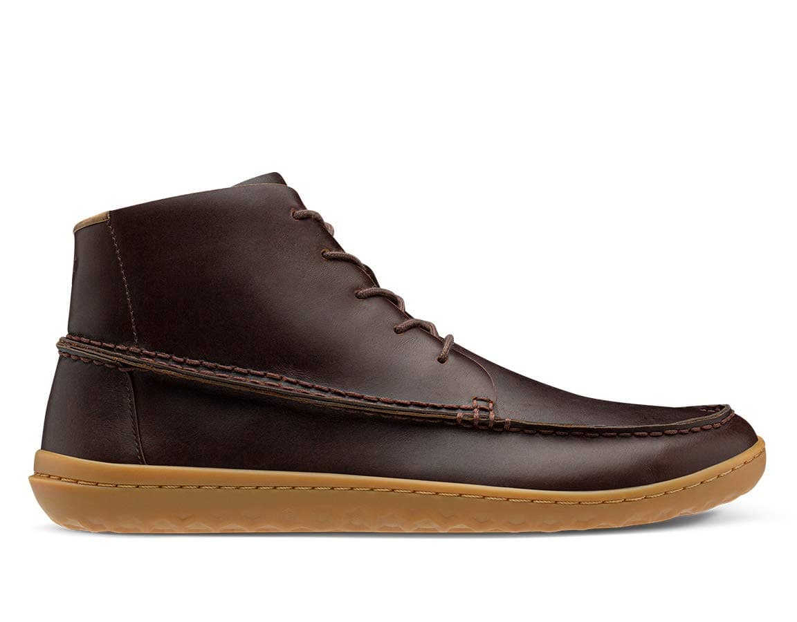 Vivobarefoot Gobi Mocc, Mens leather moccasin, with barefoot sole