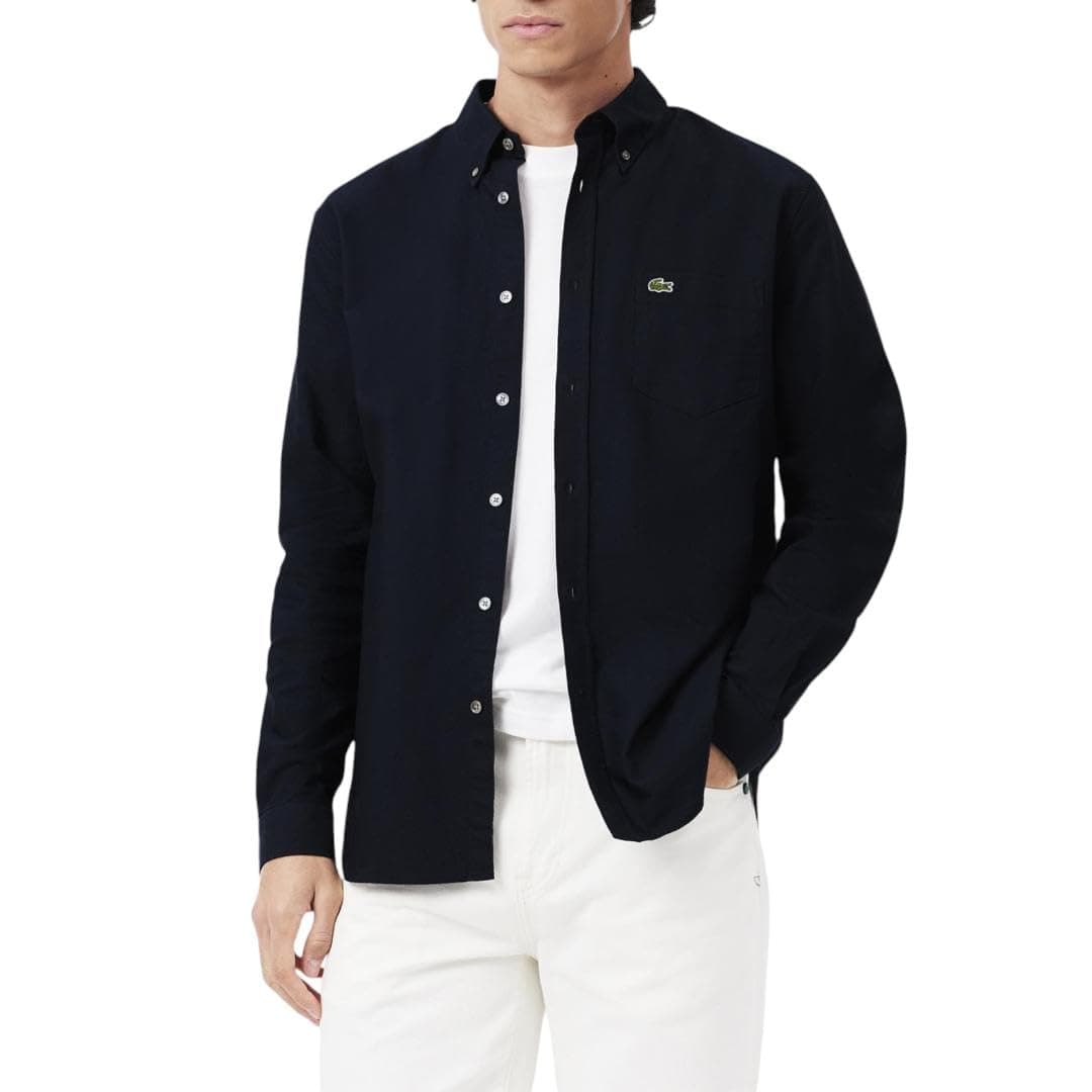 Lacoste Men's Regular Fit Cotton Oxford Shirt
