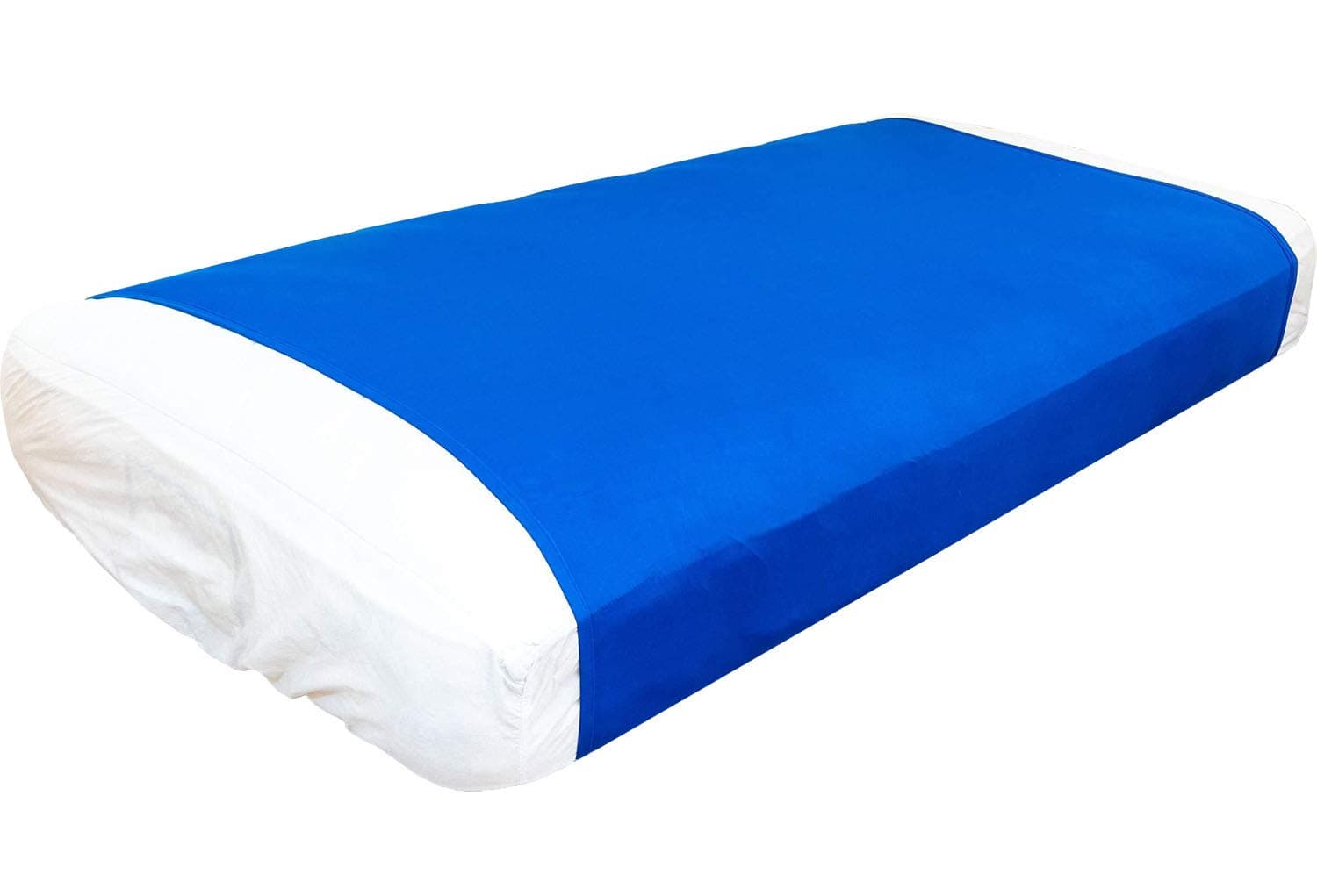 Sensory Compression Bed Sheet Reduced Pressure Keep Nice Sleeping Comforting Compression of Our Lightweight Polyester Sensory Bed Sheet (Navy, 38" 60")