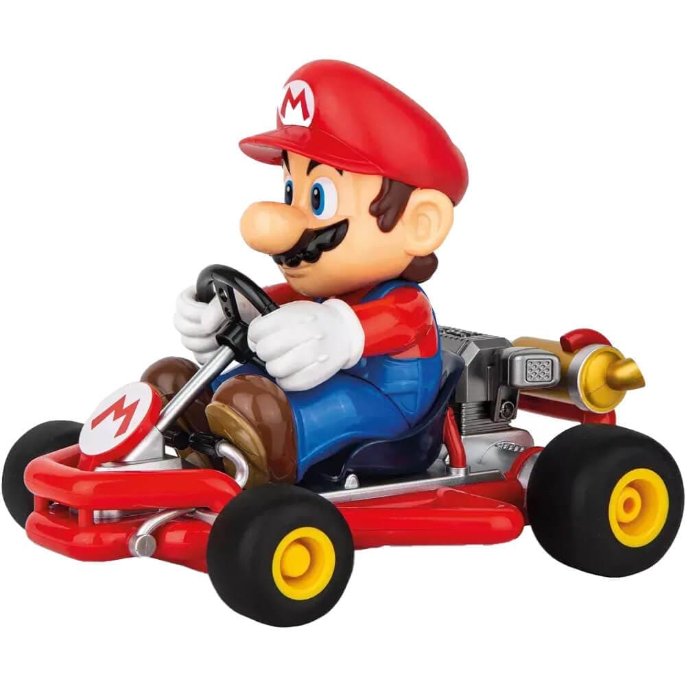Carrera 200989 RC Official Licensed Kart Pipe Kart Mario 1:18 Scale 2.4 Ghz Remote Radio Control Car with Rechargeable LiFePO4 Battery - Kids Toys Boys/Girls
