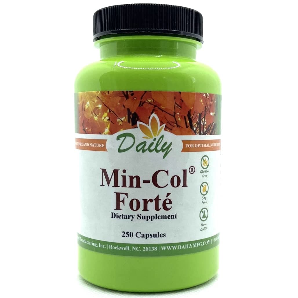 Daily Manufacturing, MinCol Forte 250 capsules, Min-Col Forte
