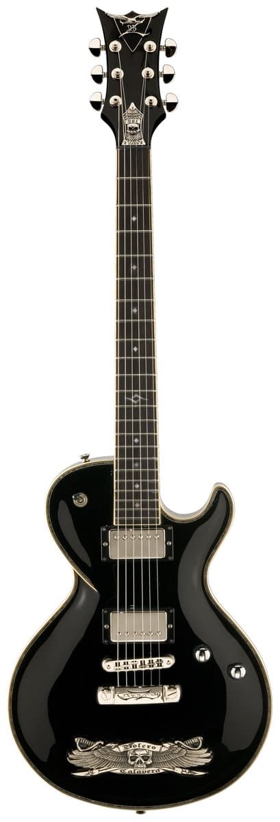 DBZ / Diamond Guitars BOLCAL-BK Bolero Calavera Electric Guitar, Black