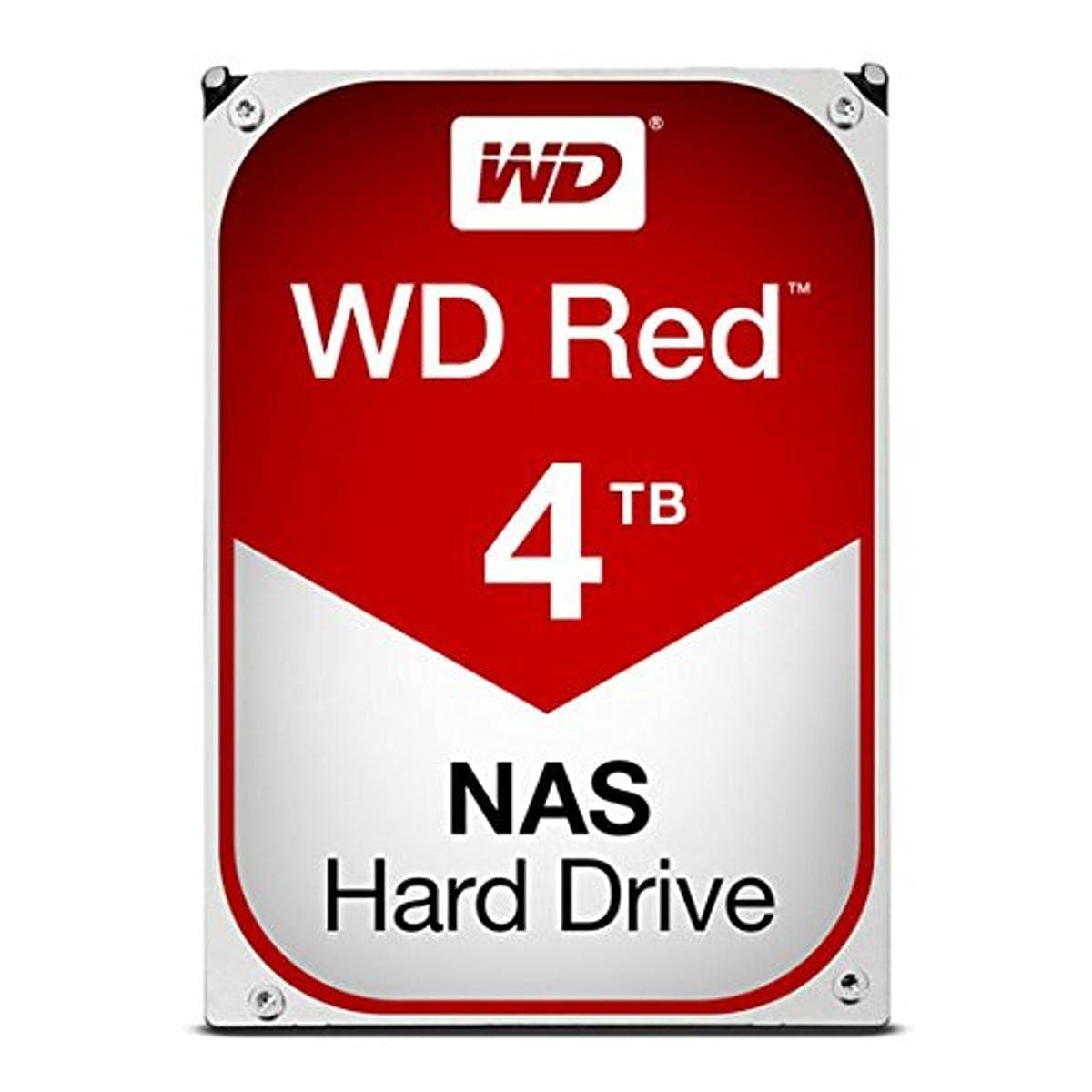 WD40EFRX WD Red NAS Hard Drive - Hard drive - 4 TB - internal - 3.5 inch - SATA 6Gb/s - buffer: 64 MB - for WD My Cloud EX2, EX4