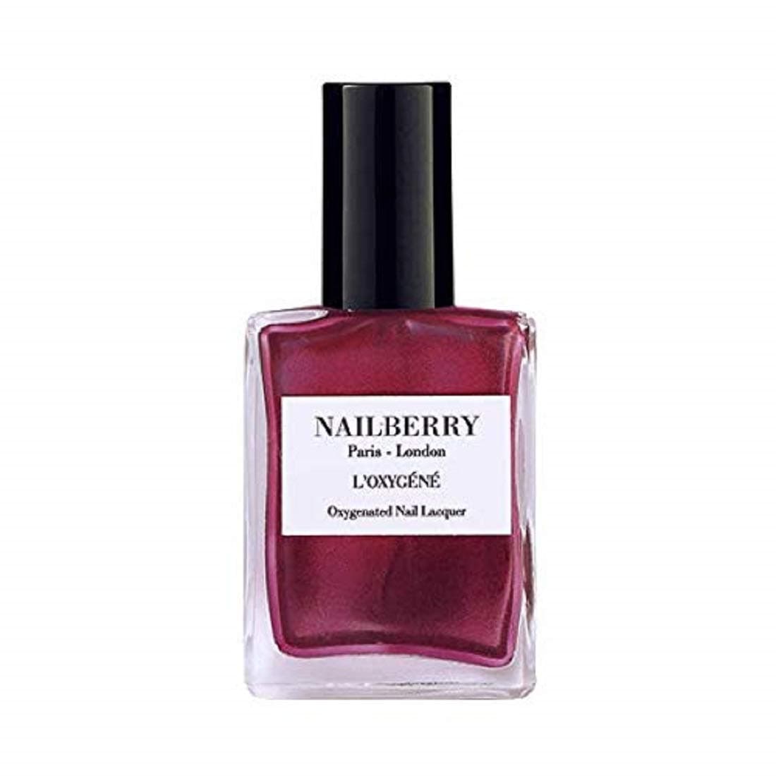 Nailberry L'Oxygéné Oxygenated Nail Lacquer | Mystique Red, 15ml | Polish for a Healthier Manicure & Long Lasting Colour | 12-Free, Vegan, Halal, Cruelty & Gluten Free