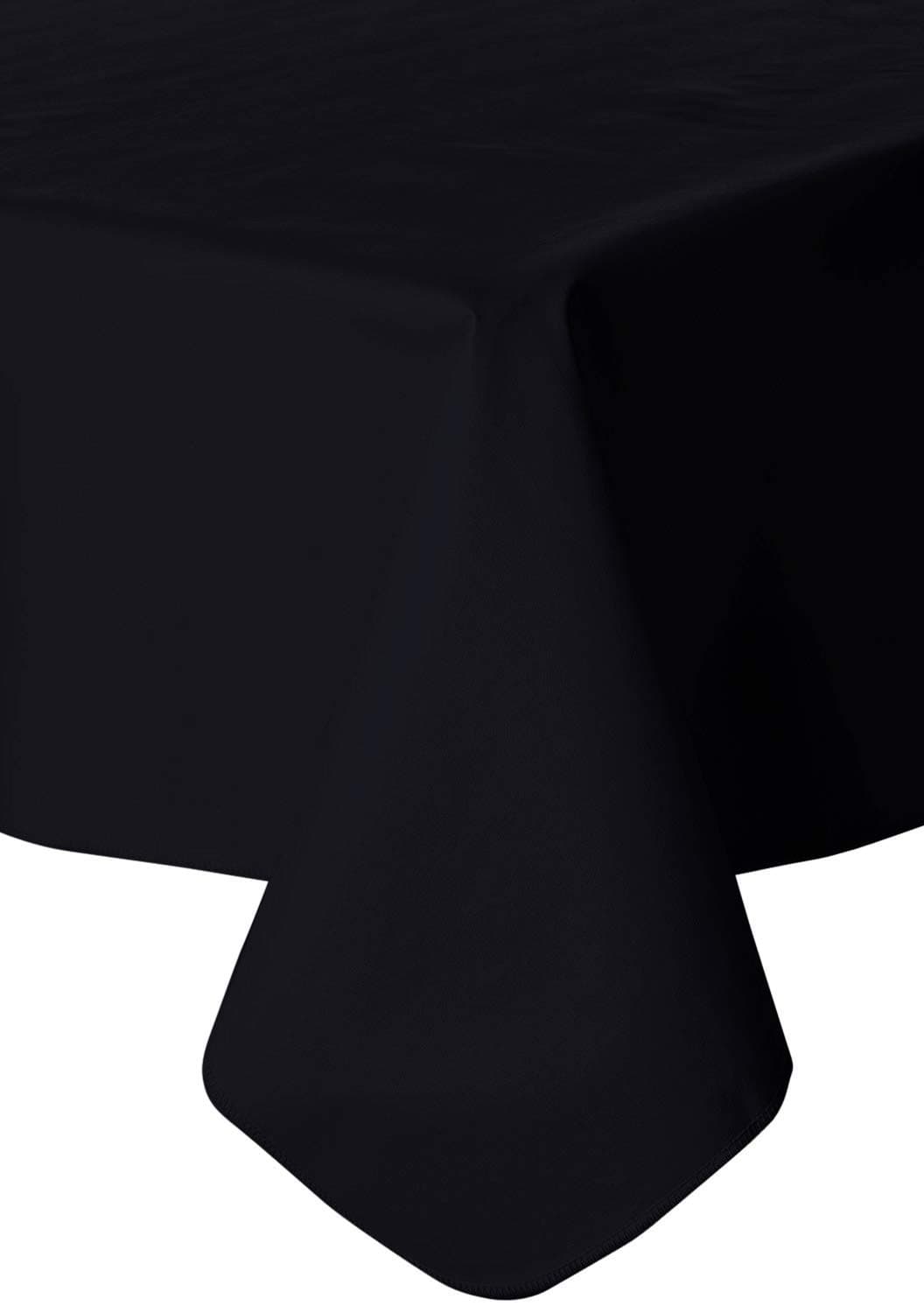 Fairfax CollectionGalaxy Heavyweight Vinyl Tablecloth, 54-Inch x 15 Yard Roll, Black