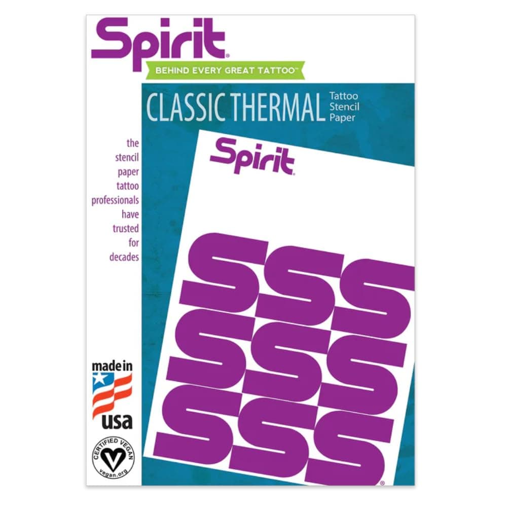 Spirit 100 Sheets of Tattoo Stencil Thermal Transfer Paper