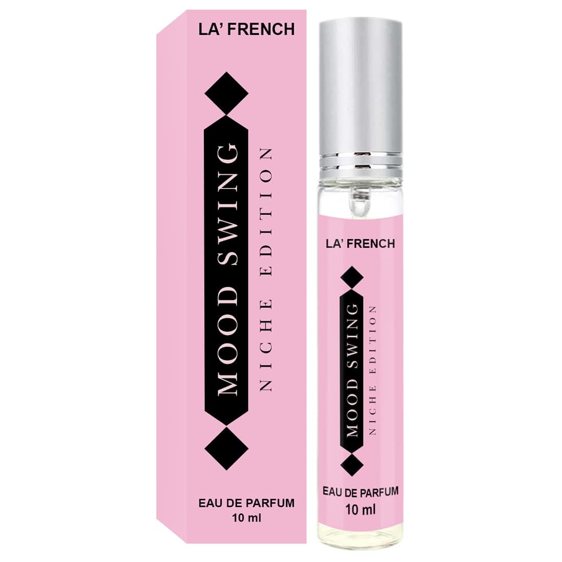 La French Mood Swing Perfume for Men and Women | Premium Luxury Extra Long Lasting | Eau De Parfum | Fresh Fragrance Perfume | 10ml Pocket Perfume Pack of 1