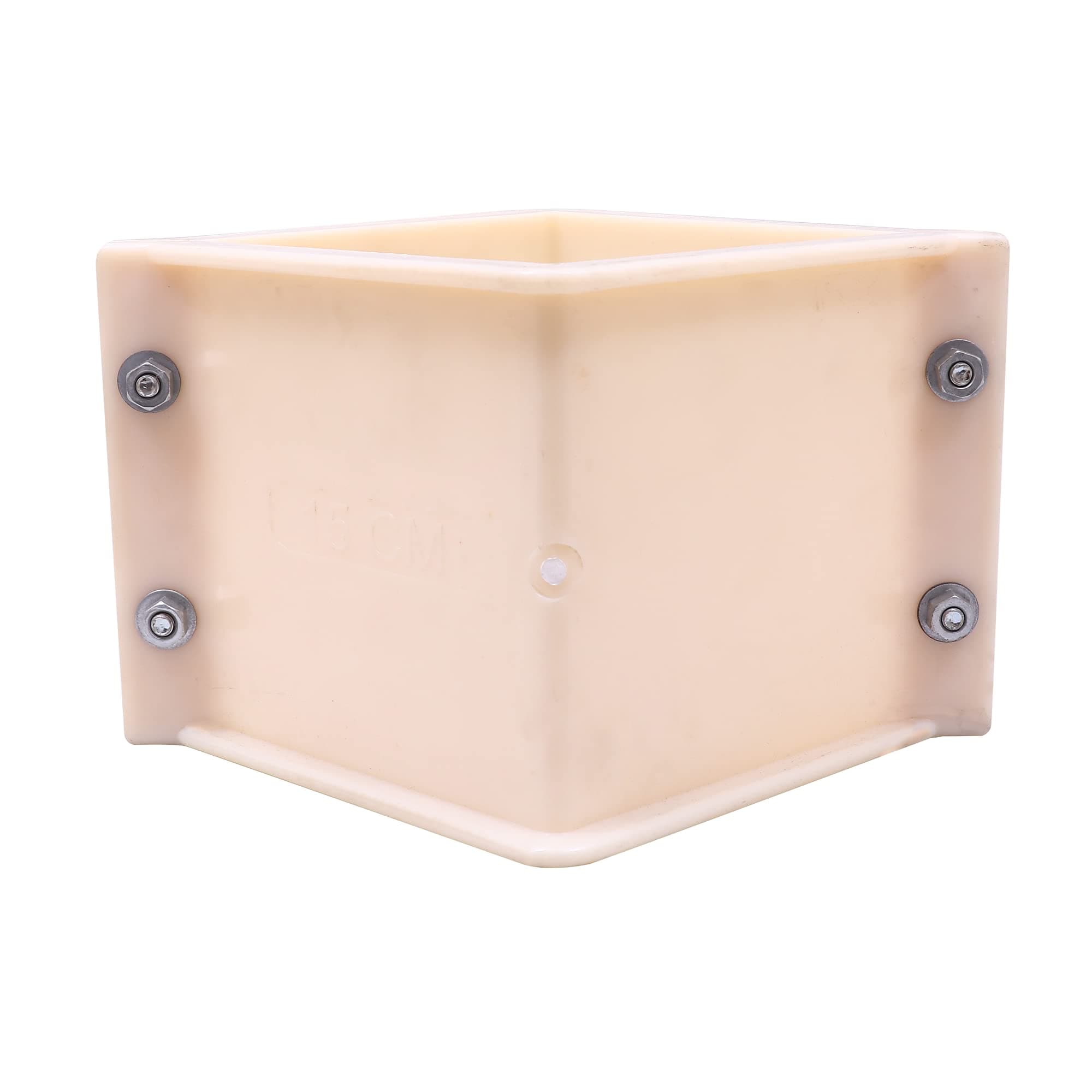 efficacy PVC Concentrate Cube Mold for Construction Side Testing PVC Cube Mold for Testing 15 Cm Pack of 5