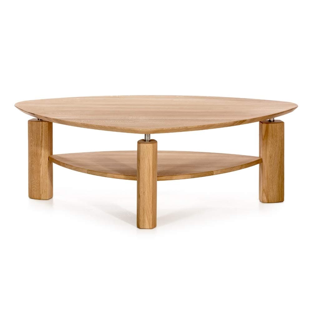 Amazon Brand Elias Coffee Table, 125 x 85 x 44 cm, Bianco Oiled Wild Oak