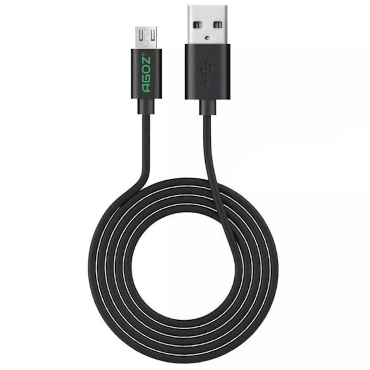 AGOZ Micro USB Fast Charger Cable for Dexcom G6 & G7 Receivers, G5 & G4 - Braided 6ft Charging Cord