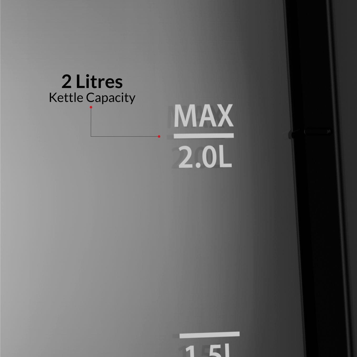 Feller Germany 2200W 2-in-1 Glass Tea Maker + Electric Kettle, UK STRIX Controller, German Glass Technology, TS600, 2Y Guarantee, Stainless Steel-UAE Version (Gold)