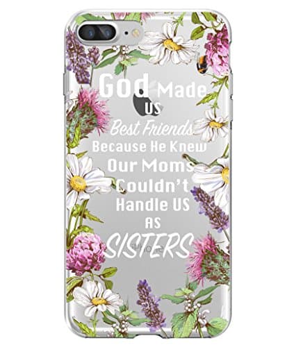 SharkCute BFF God Made Us Best Friends Matching Cases for (For iphone 5c)