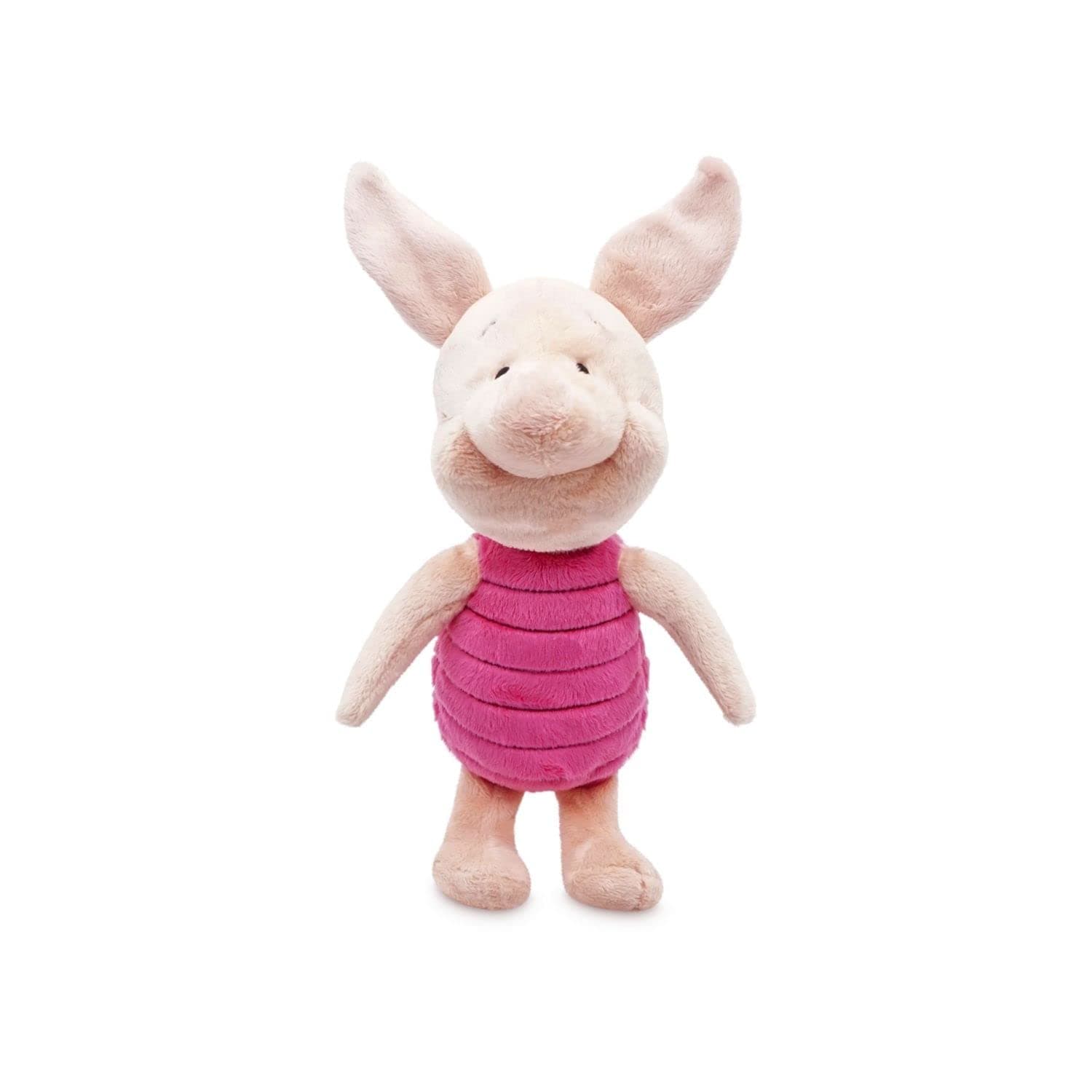 Disney Store Official Piglet Small Soft Toy for Kids, Cuddly Character with Fuzzy Texture and Embroidered Details, Plushy Suitable for All Ages