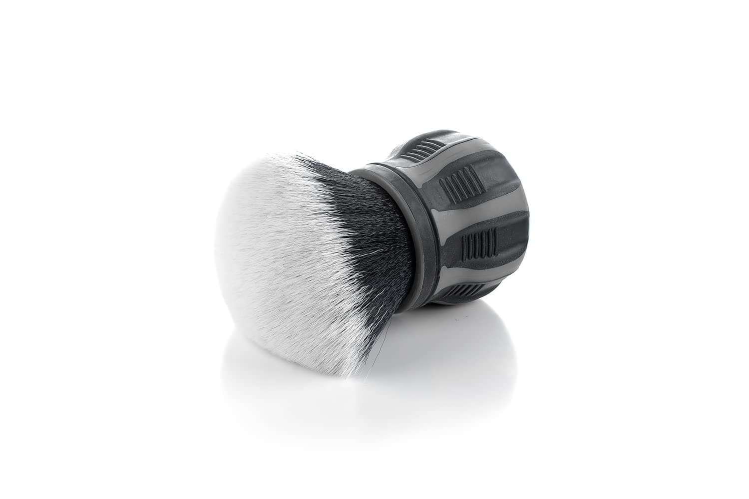 Curveball XL Synthetic Brush - Ultra Soft Bristles, Comes with Storage Rack, Covers Large Area Inside or Outside Vehicles - Grey