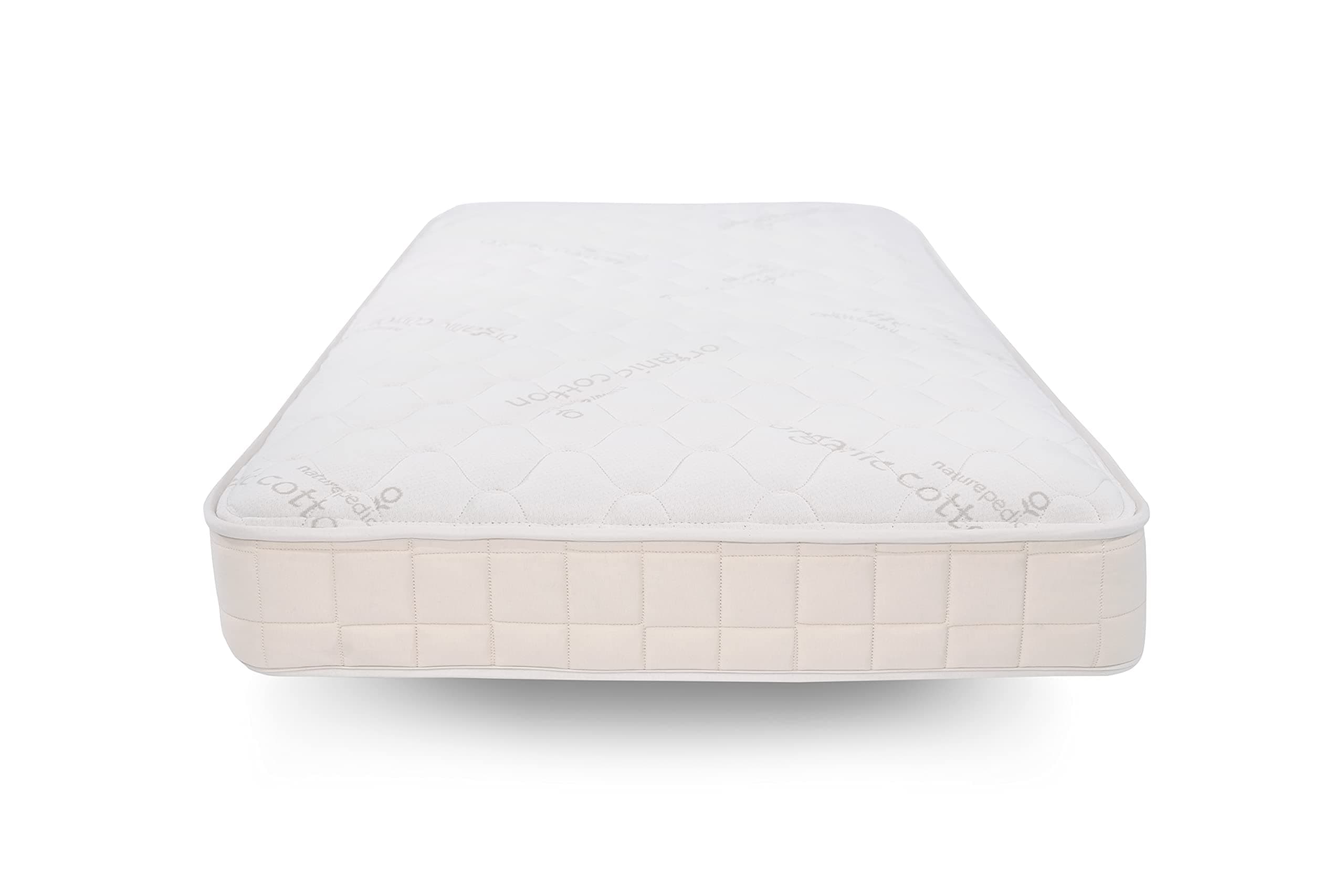 2-in-1 Organic Kids Mattress - Twin Trundle Mattress with Quilted Top and Waterproof Layer - Firm for Kids