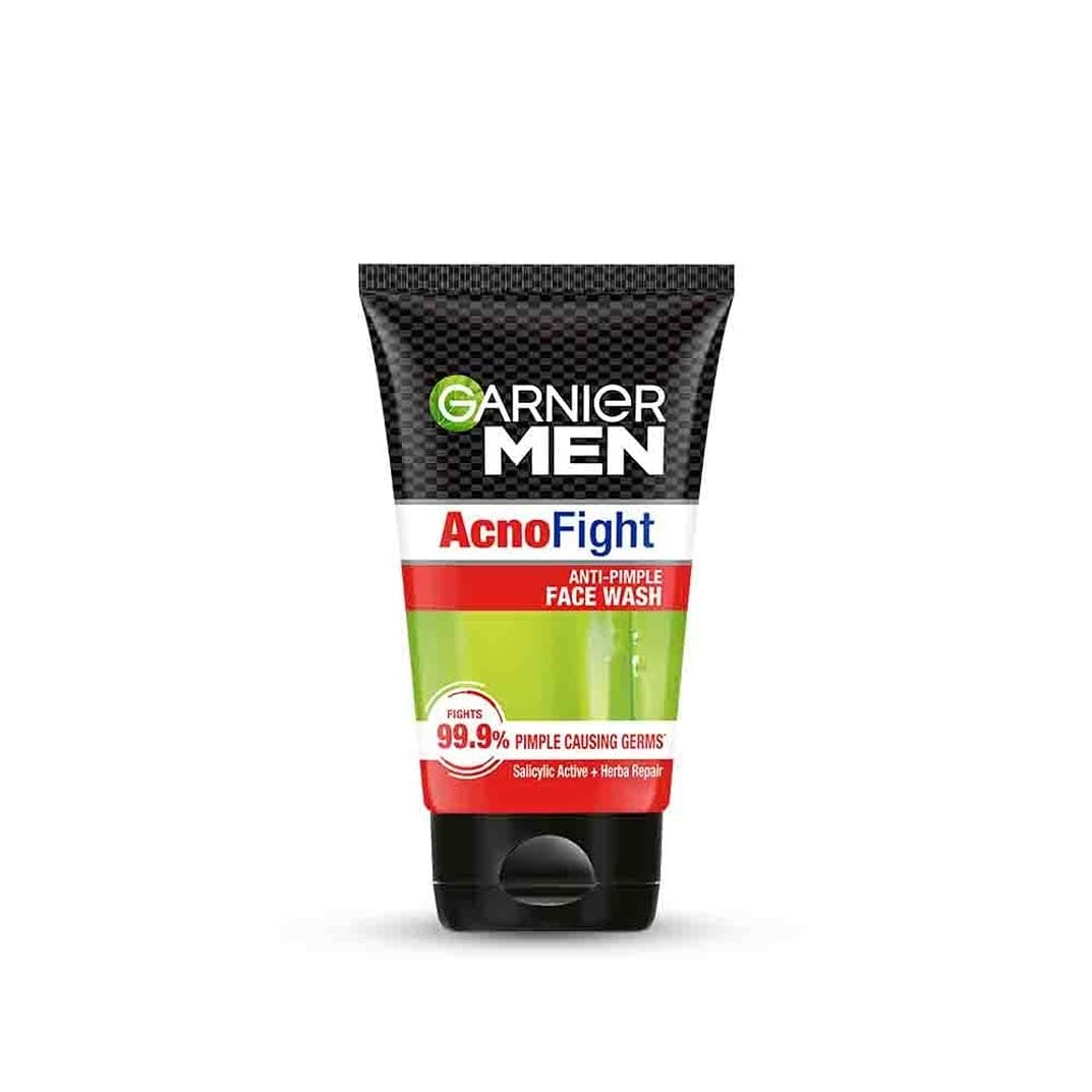 Men Anti-Pimple Face Wash, Repairs Skin & Balances Oils, AcnoFight, 100 g