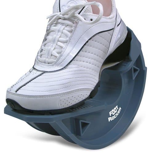 Foot Rocker Grey-Optimal Foot Position for Flexibility, Plantar Fasciitis, Achilles tendonitis, and other Chronic Conditions