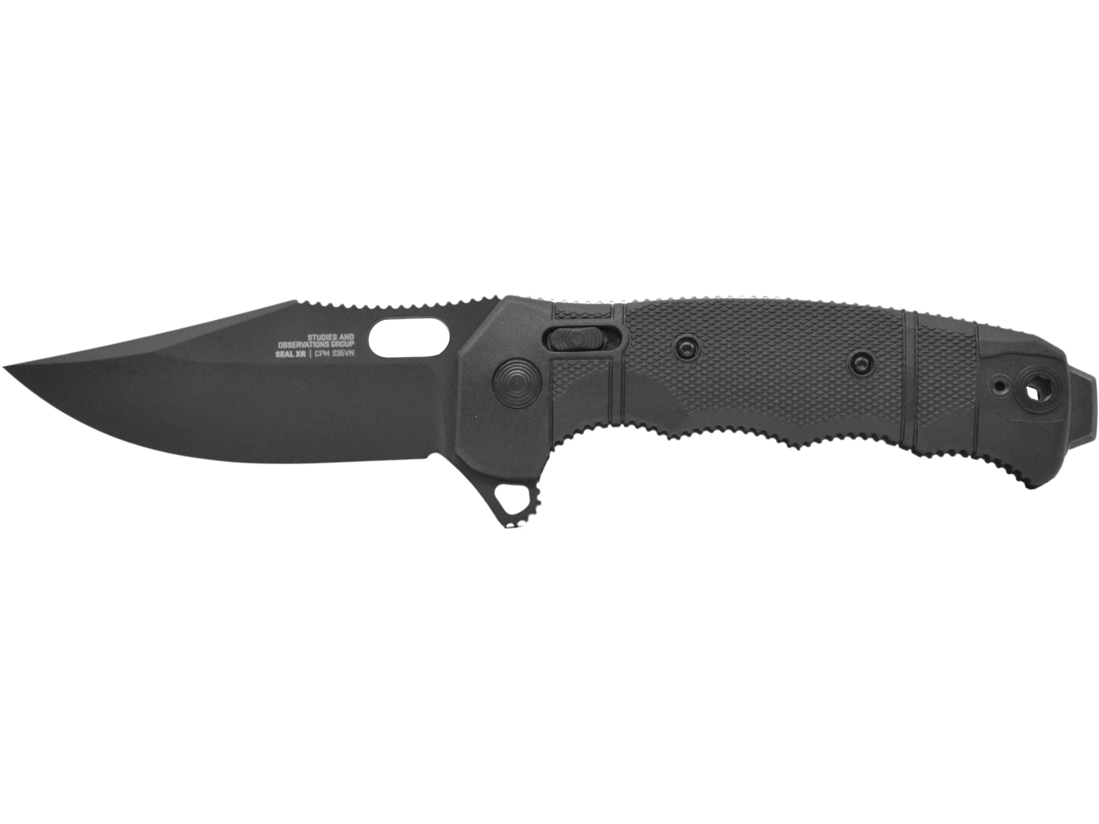 High-Performance Duty S35VN Steel Ambidextrous Carry EDC 3.9" Sharp Blade Seal XR