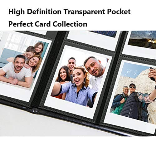 360 Pockets Trading Card Sleeves, Side Loading Pocket Binder, Album Pages Card Collector Coin Holders Wallets Sleeves Set