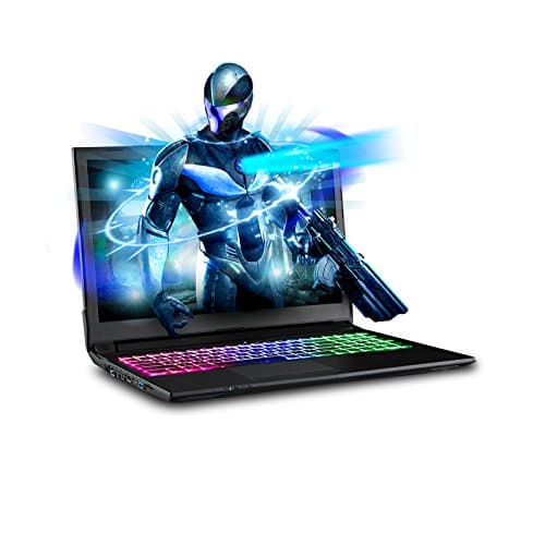 SAGER NP7851 15.6” FHD 144Hz Gaming Laptop, Intel Core i7-8750H, GTX 1060 6GB DDR5, 16GB RAM, 500GB NVMe SSD 1TB HDD, Windows 10 Home