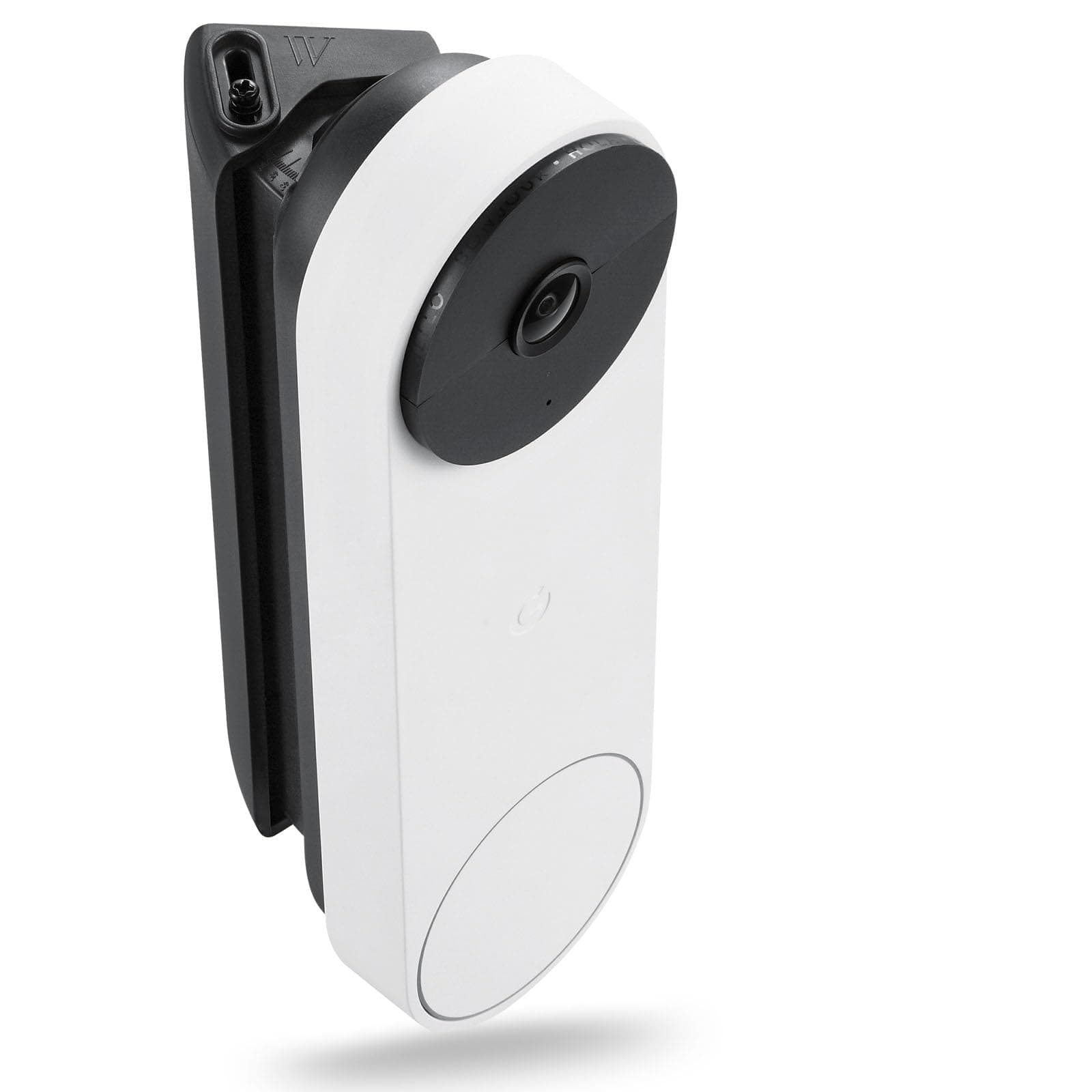 Wasserstein Horizontal Adjustable Mount for Google Nest Doorbell (Battery) - Made for Google Nest