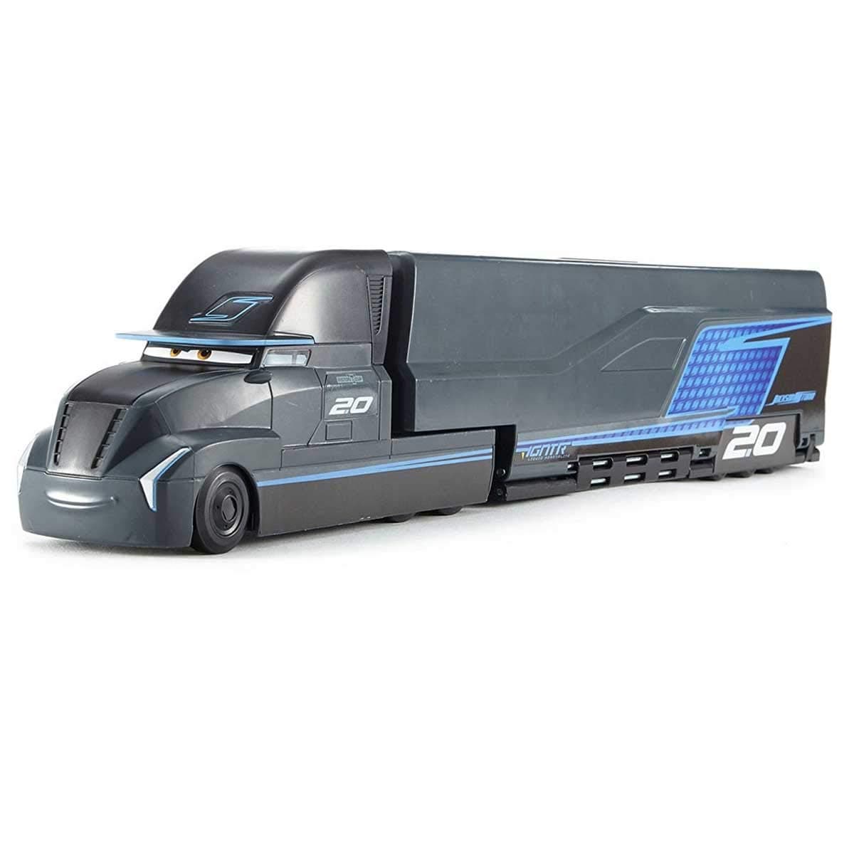 Disney/Pixar Cars 3 Jackson Storm's Transforming Hauler Playset (Black FCW00)