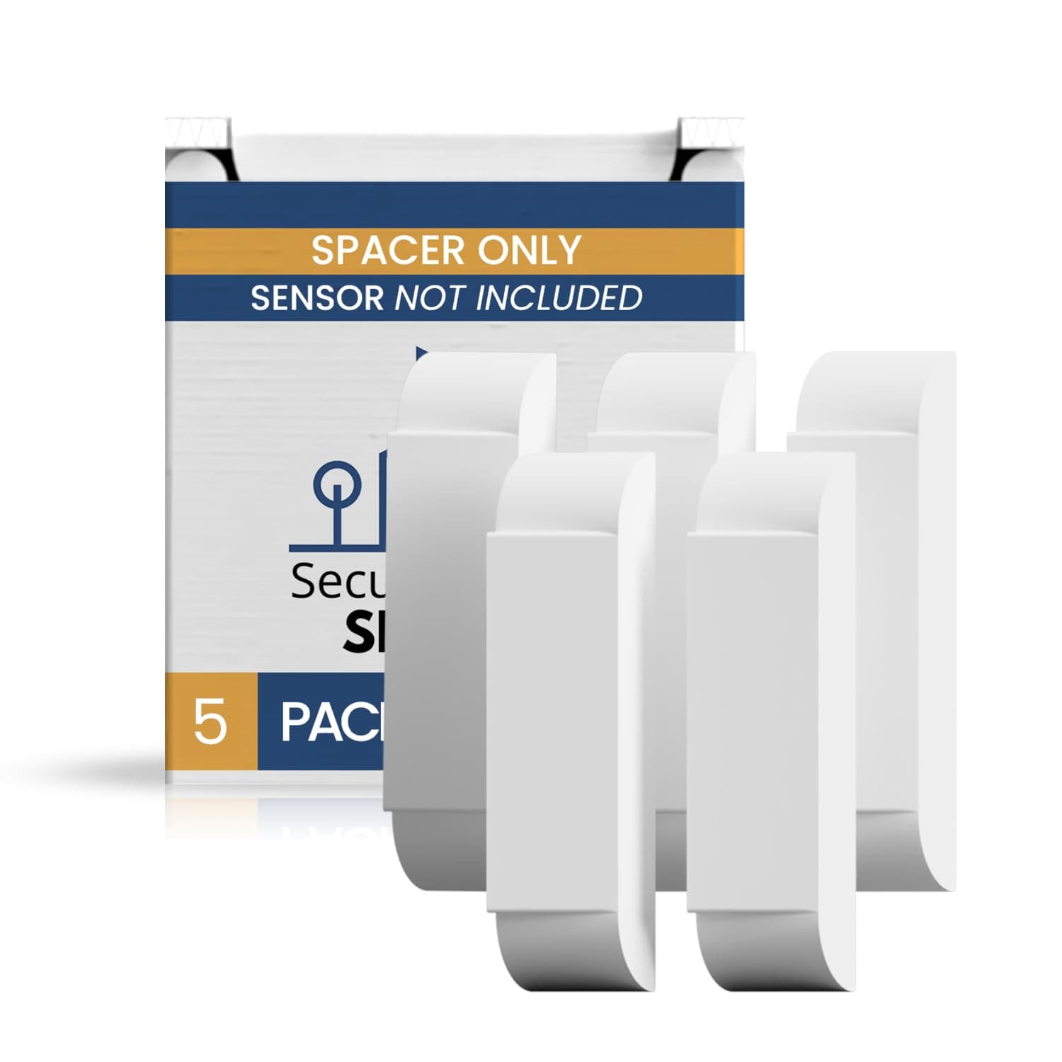 Magnet Riser Compatible with Ring - New* Improved Adhesive DIY Magnet Side Sensor Spacer for Ring Security System, Sensor and Magnet (not Included) (5, 1/2 Inch)