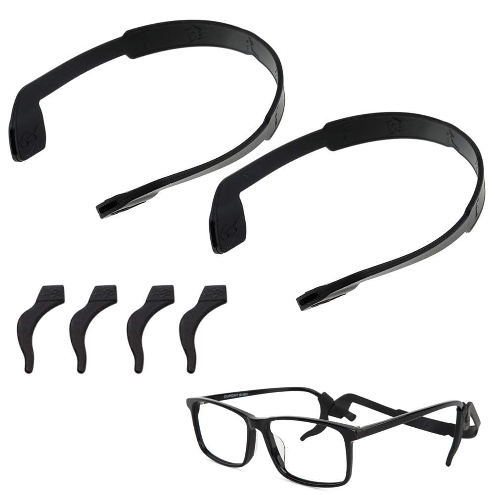 Sport Silicone Anti-slip Holder for Glasses Free Ear Hook eyeglass temple tip Adjustable elastic for Women,Wen,Children