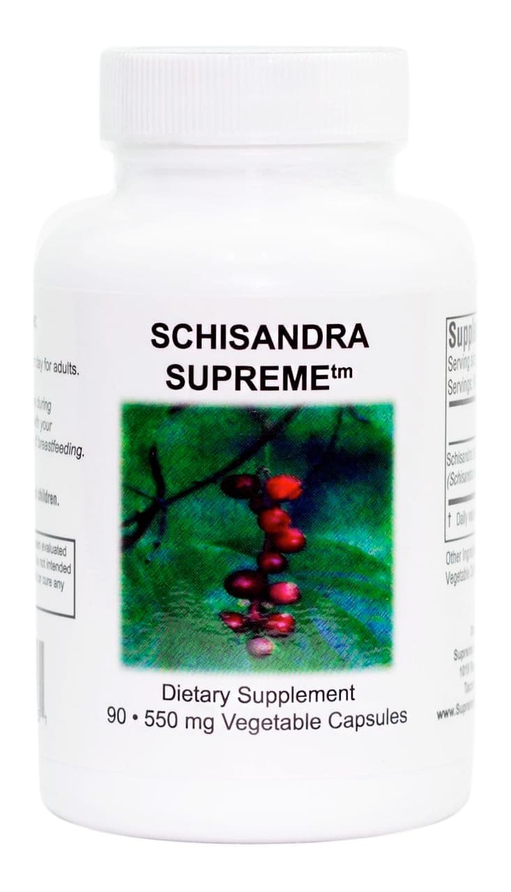 Supreme Nutrition Products Schisandra, 90 Pure Schisandra Fruit Vegetarian Capsules