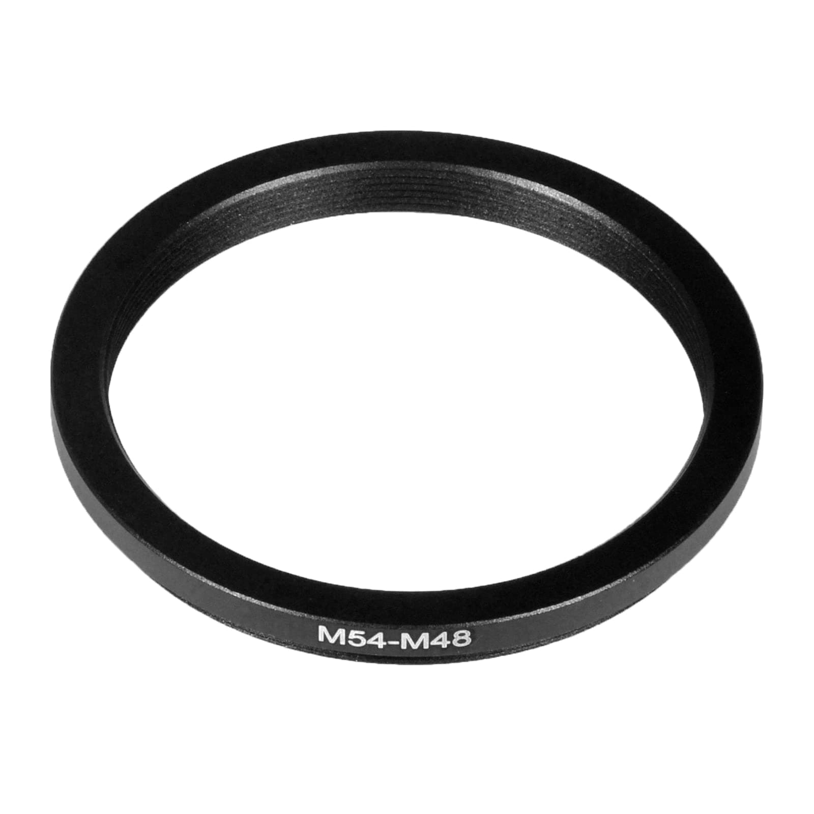 HAPPYTOPSTAR Metal M54 to M48 Male to Female 54mm 0.75mm Thread Pitch to 48mm M54-M48 Step-Down Coupling Ring Adapter for Lens Filter Telescope