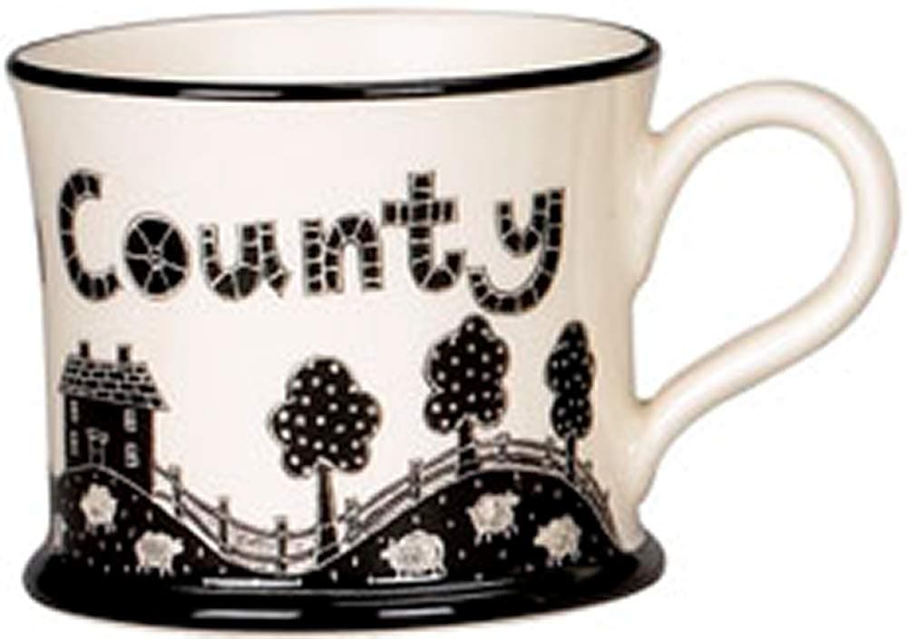 Moorland Pottery Yorkshire 'God's Own County' Mug Gift Boxed