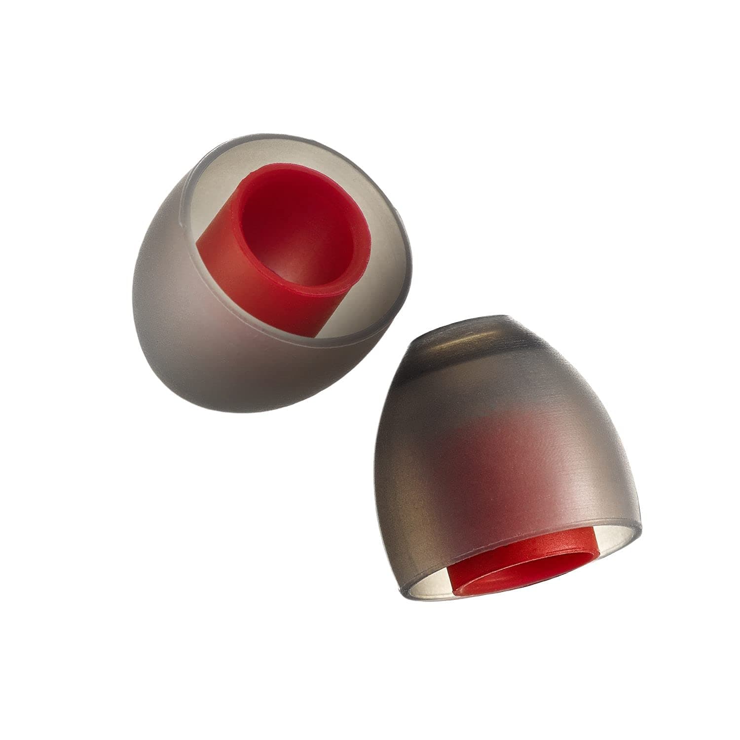 CP155-M - Silicone Eartips Replacement for Universal IEM Earphones with Long Tubes - 2 Pairs - 5.5mm Nozzle Diameter (Medium)