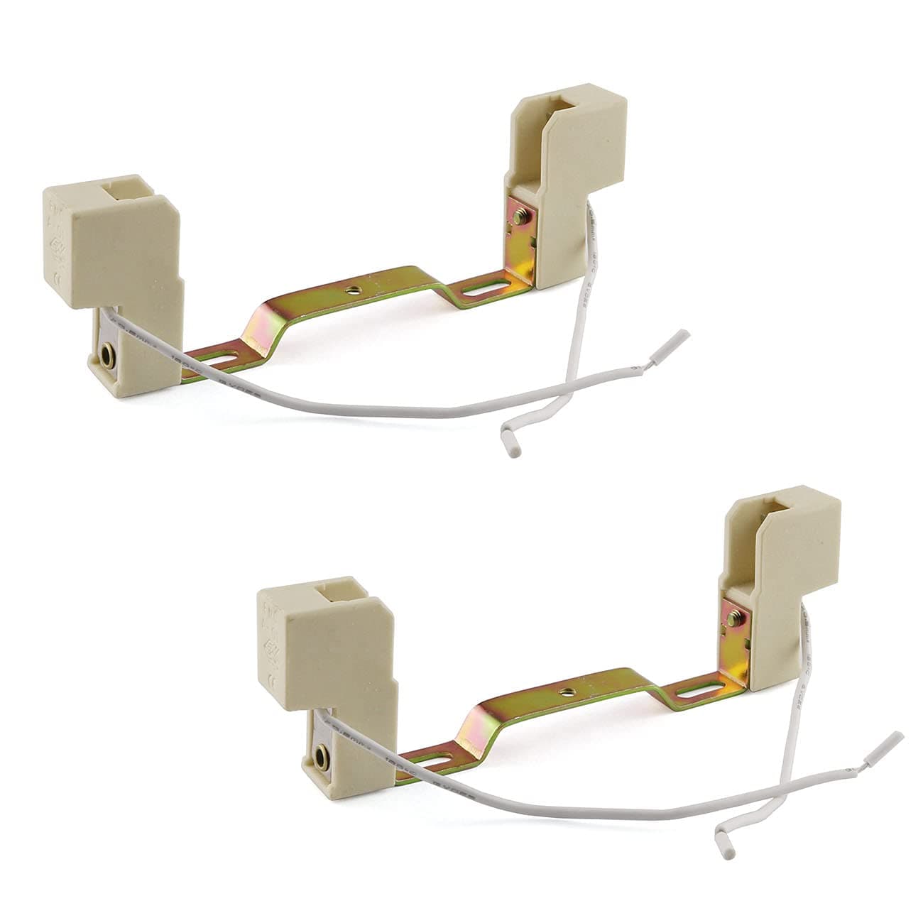 E-outstanding 2PCS R7S Ceramic Lamp Base Socket Lamp Holder Conveter Connector For T3 Halogen Light Bulb, 118mm