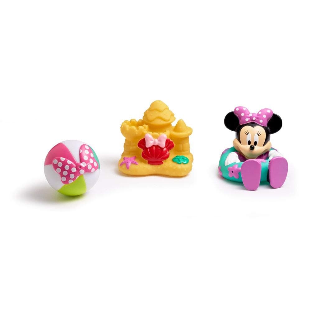 3 Piece Disney Baby Minnie Mouse Bath Squirt Toys