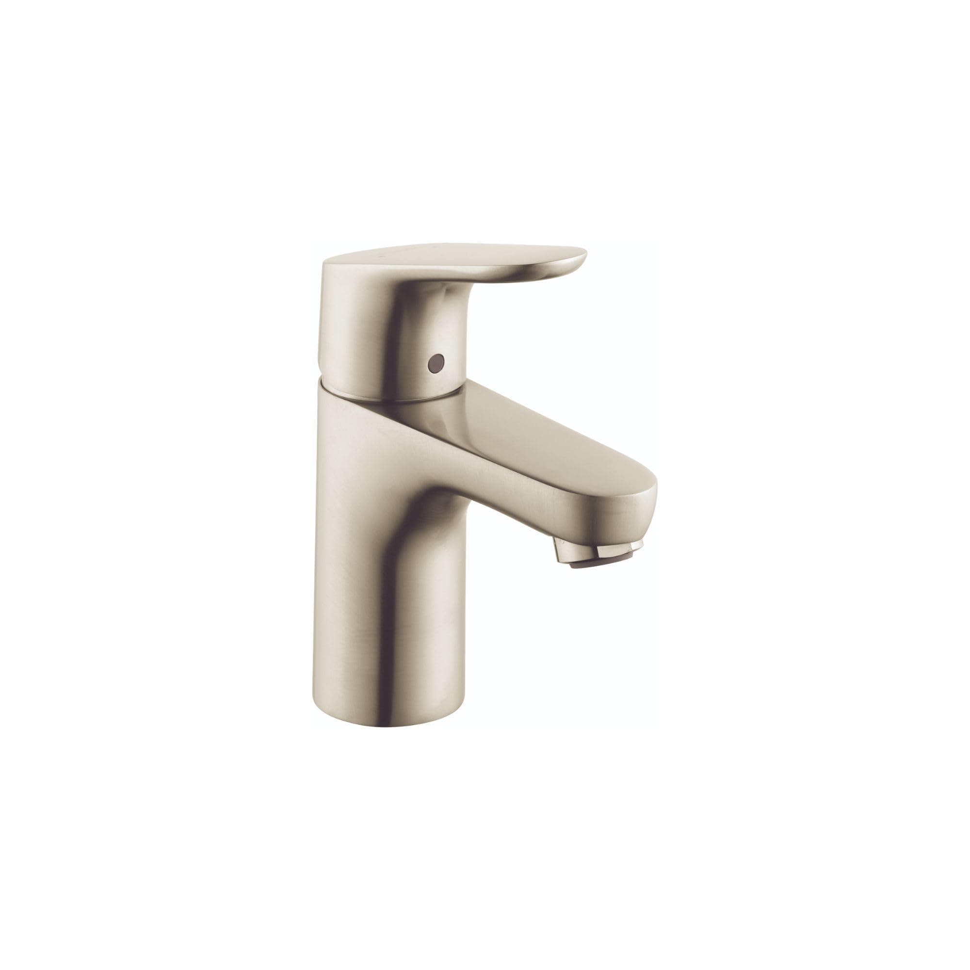 hansgrohe Focus Modern Upgrade Easy Clean 1-Handle 1 7-inch Tall Bathroom Sink Faucet in Brushed Nickel, 04371820