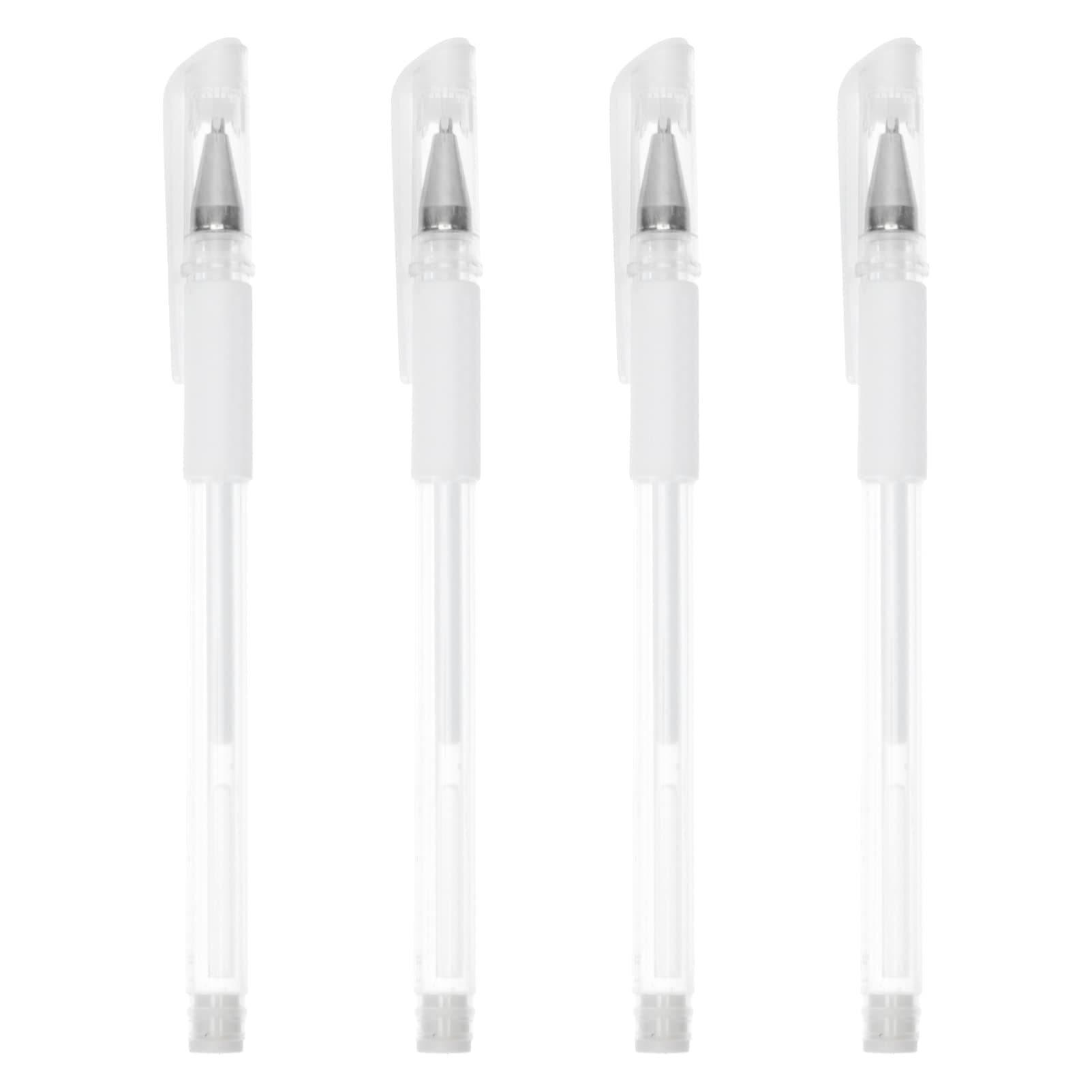 4Pcs Marker Pens Stencil Pen Skin Marker for Eyebrow Lips Body Art Piercing Positioning Permanent Makeup Supplies White