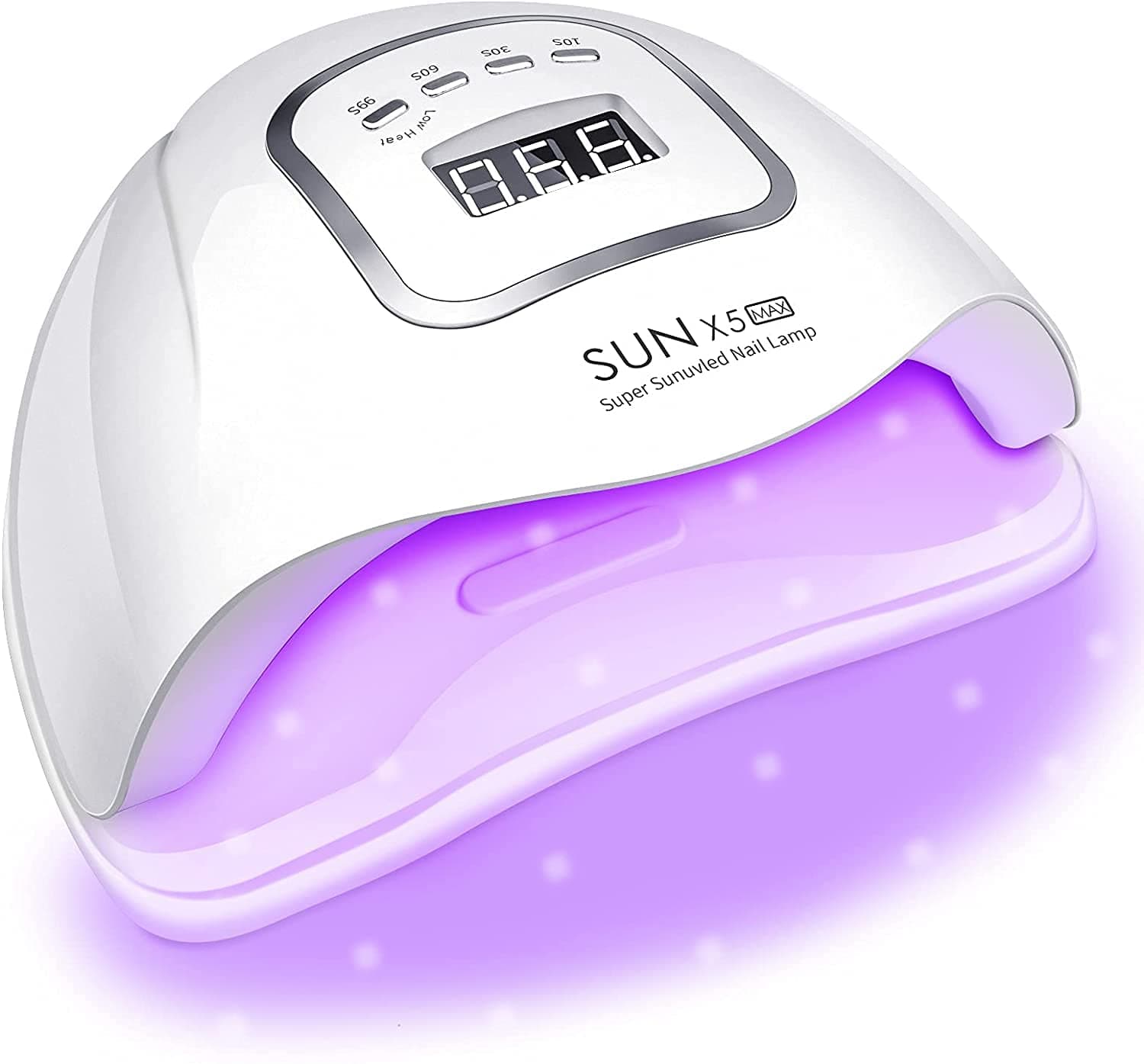NAILWIND UV LED Gel Nail Lamp,Professional 48W UV Nail Light for Gel Polish Fast Curing with 24 Lamp Beads, Lightweight LED Gel UV Nail Dryer for Salon Home