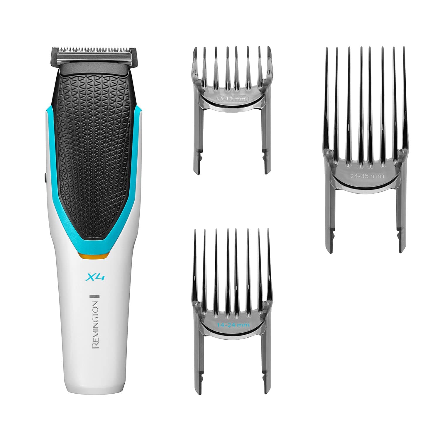 Remington X4 Power-X Hair Clippers - Cordless with Japanese Steel Blades and Precision Control Dial; Cuts from 0.5mm to 35mm HC4000