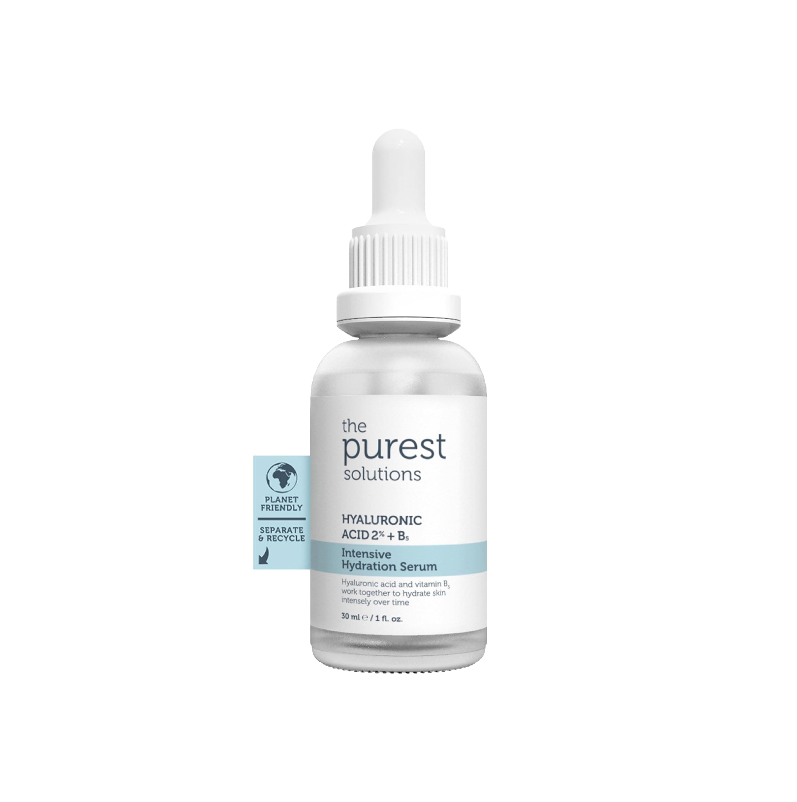 - The Purest Solutions Intensive Hydration Serum (Hyaluronic Acid 2% + B5) - Moisturizing Anti-Aging Care for All Skin Types - Vegan | Cruelty Free | Eco Friendly (1 fl. oz)