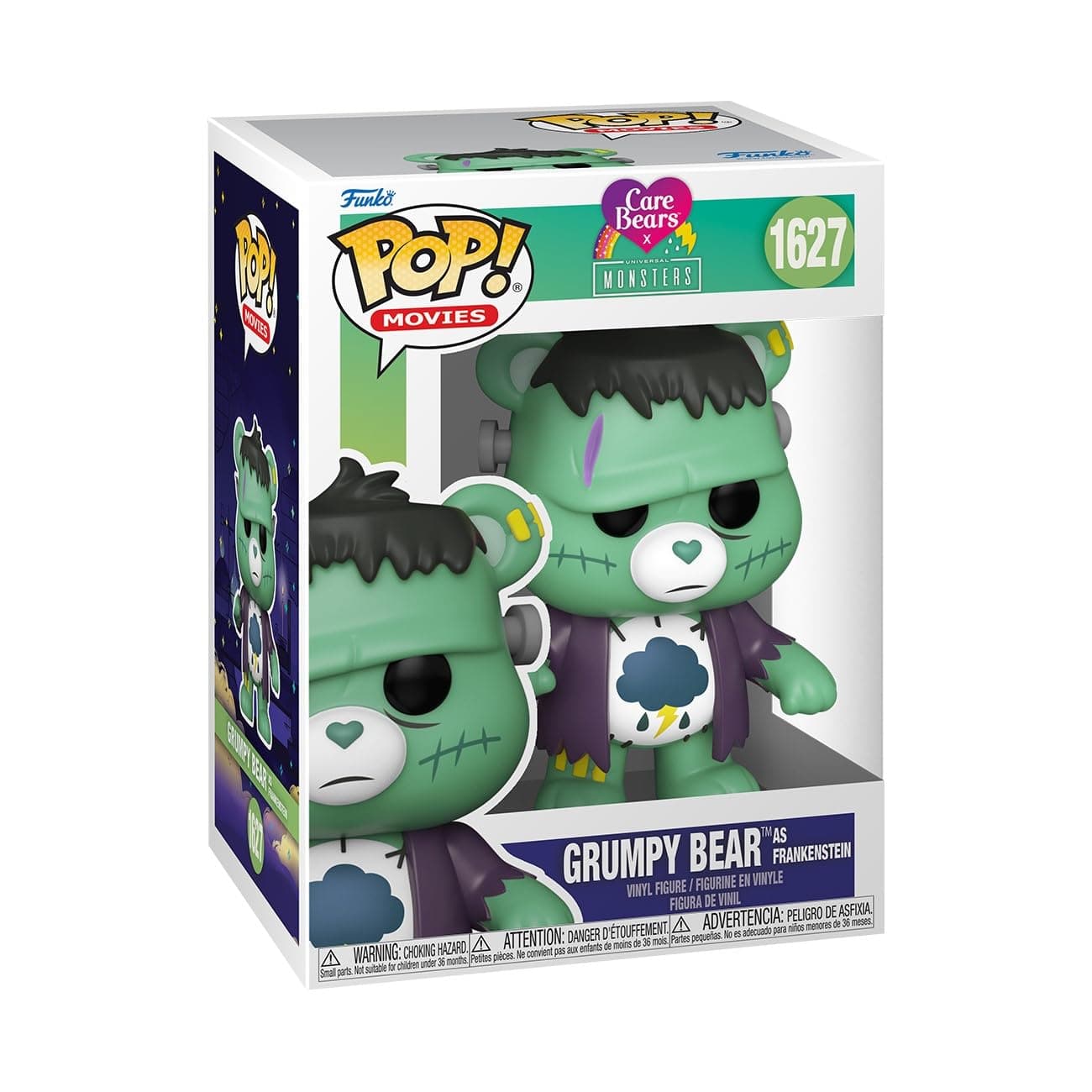 Pop! Movies: UMxCB - Grumpy Bear Frankenstein - Universal Monsters - Collectable Vinyl Figure - Gift Idea - Official Merchandise - Toys for Kids & Adults - Movies Fans