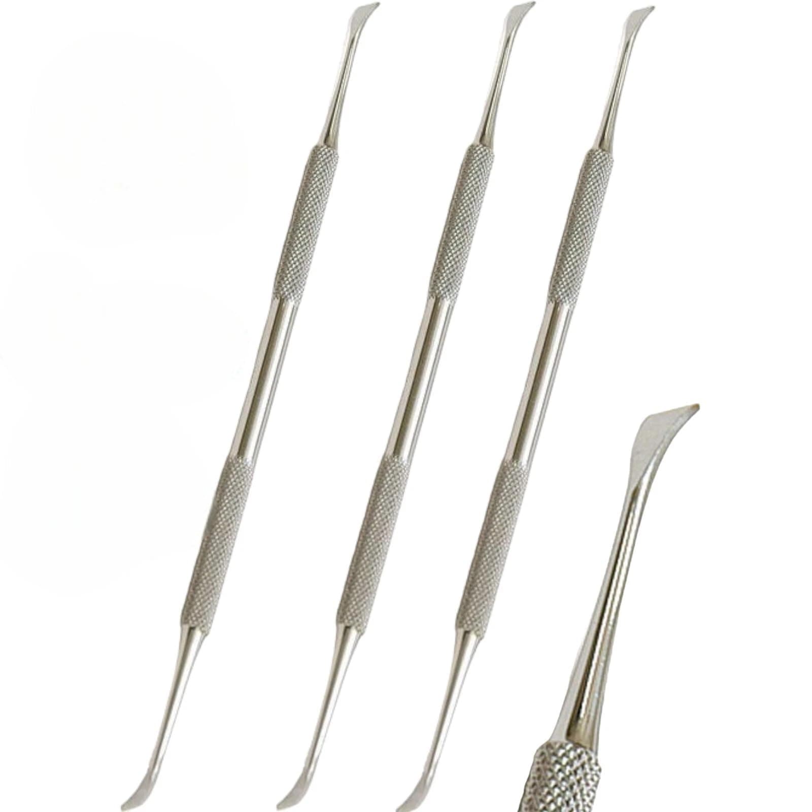 3 x LTG PRO Pet Dental Tooth De-Scaler for Dogs & Cats – Stainless Steel Tartar Remover Tool for Animal Oral Care, Plaque Cleaning & Pet Hygiene – ISO CE Certified