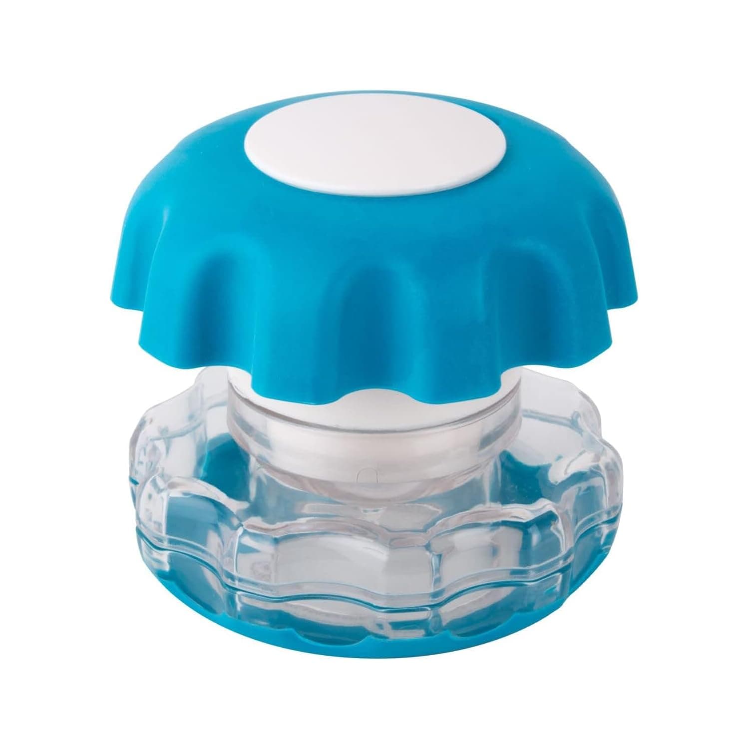 EZY DOSE Crush Pill, Vitamins, Tablets, Crusher and Grinder with Storage Compartment, Kids, Pets, Elderly, Effortlessly Crushes Medications into Fine Powder, Easy-to-Use Design, Blue, BPA Free