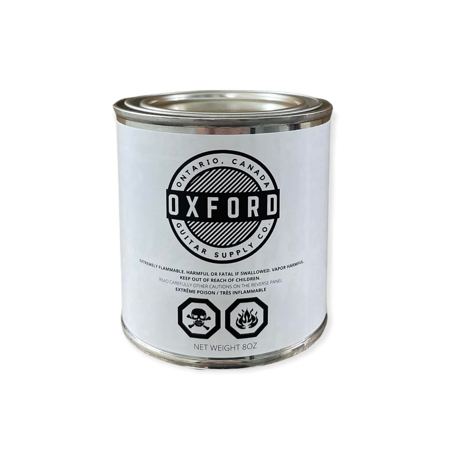 Oxford Nitrocellulose Lacquer – Clear Lacquer – 8oz Tin – Satin