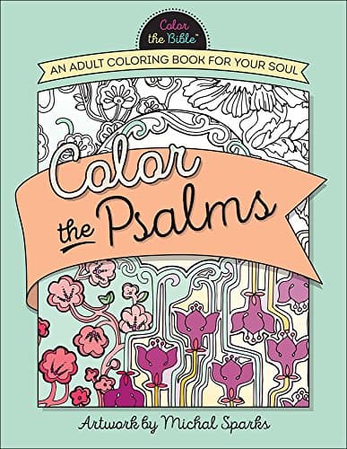 Color the Psalms: An Adult Coloring Book for Your Soul (Color the Bible (R)) Paperback – 1 Nov. 2015