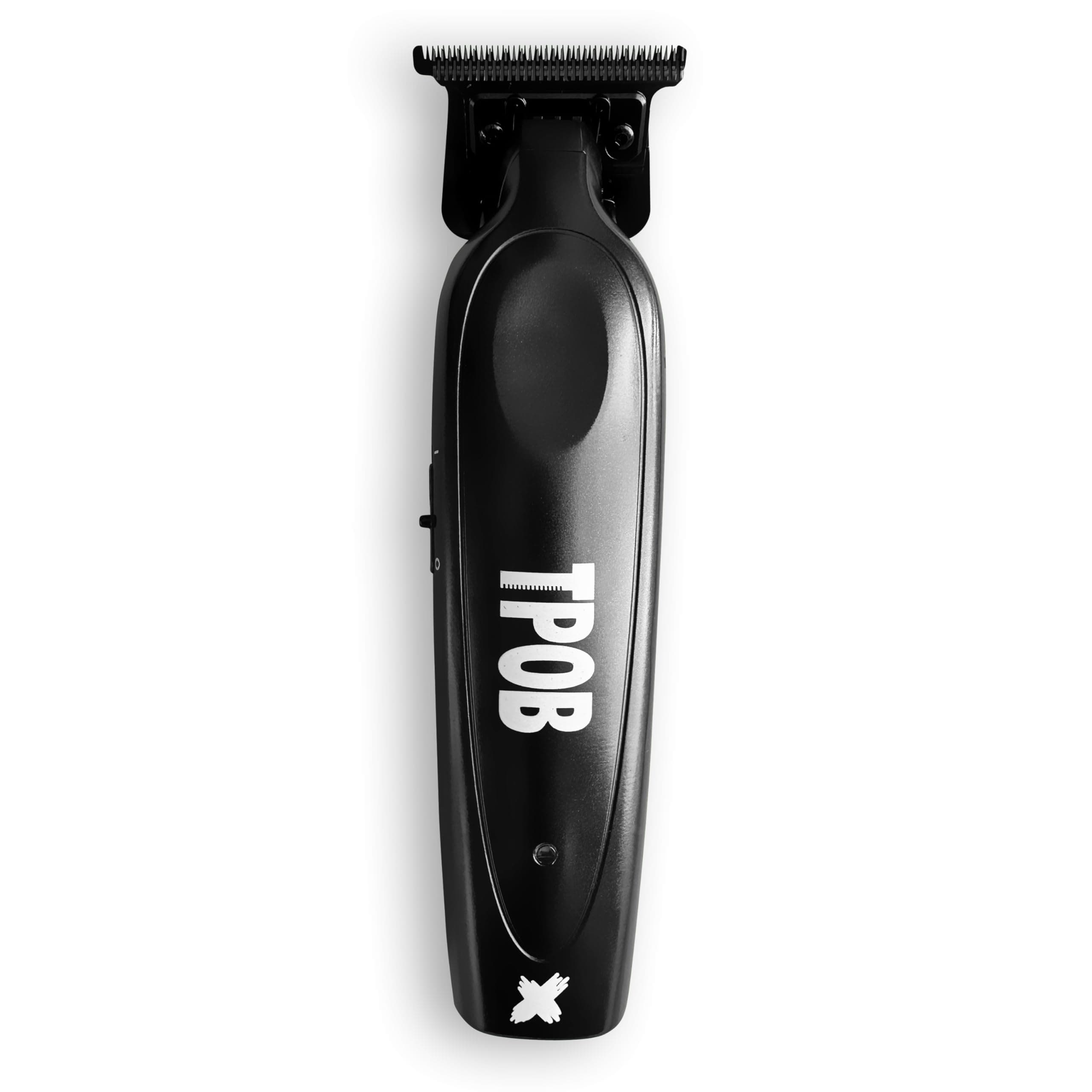 TPOB X Digital Brushless 7200rpm Professional Hair Trimmer Hair Clippers for Men, Zero Gapped T-Blade Trimmer Cordless Rechargeable Edgers Clippers (X Trimmer Black)