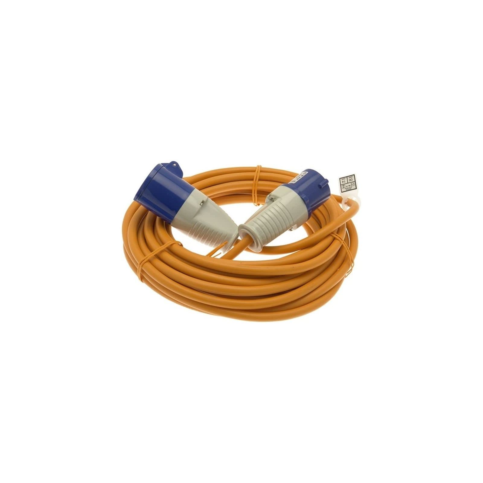 Semloh CPL ML10 Mains Extension Lead, 10 m, Orange