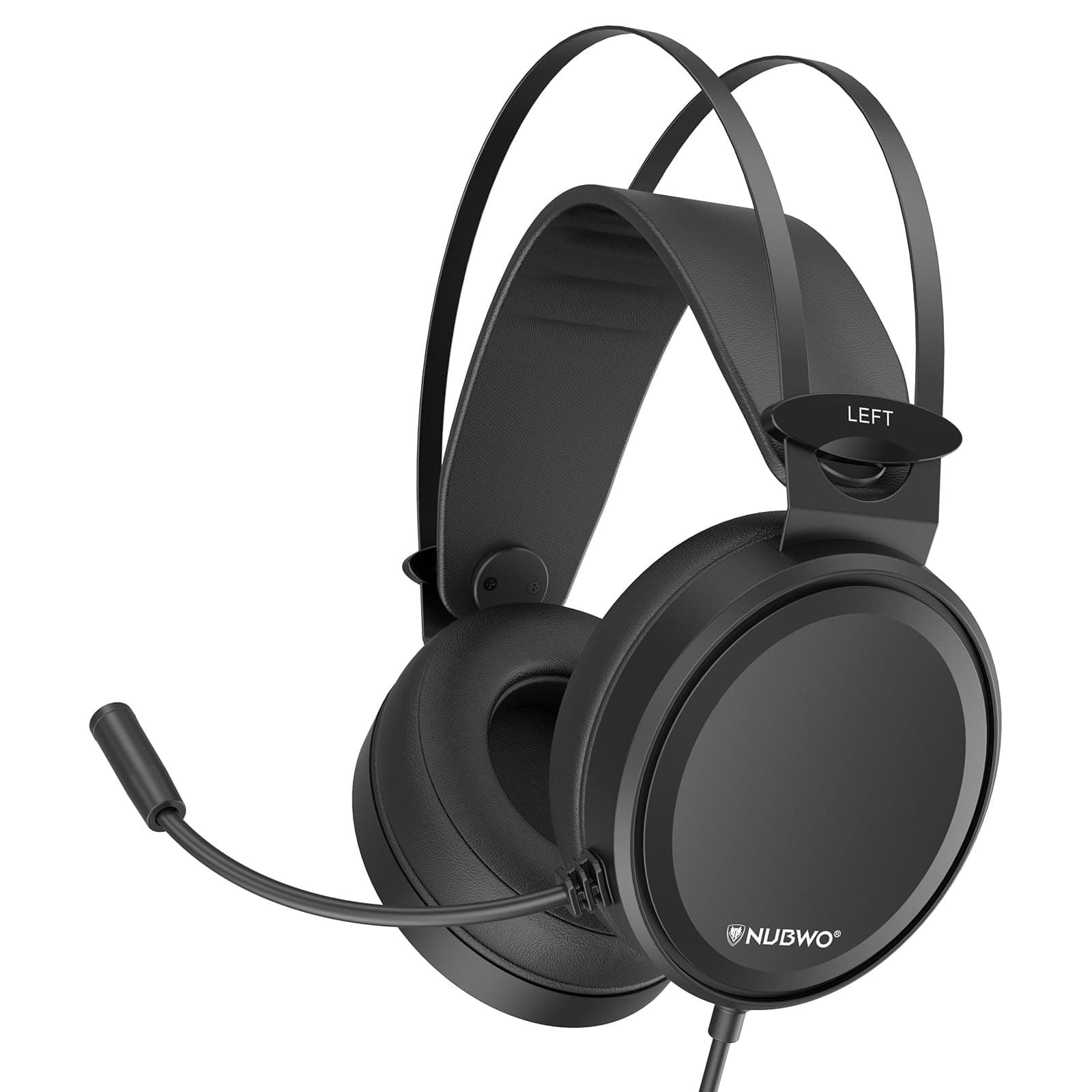 Gaming headsets PS4 N7 Stereo Xbox one Headset Wired PC Gaming Headphones with Noise Canceling Mic, Over Ear Gaming Headphones for PC/MAC/PS4/PS5/Switch/Xbox one (Adapter Not Included)