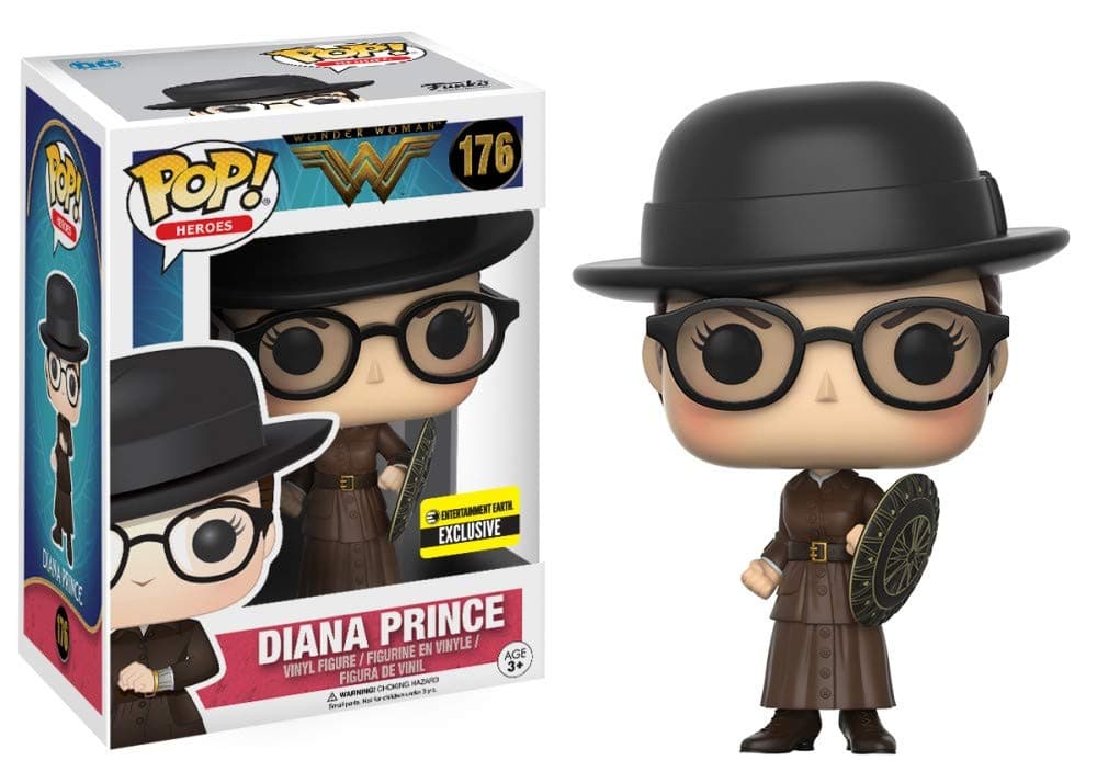 Funko POP DC Wonder Woman Movie Diana Prince Action Figure EE Exclusive