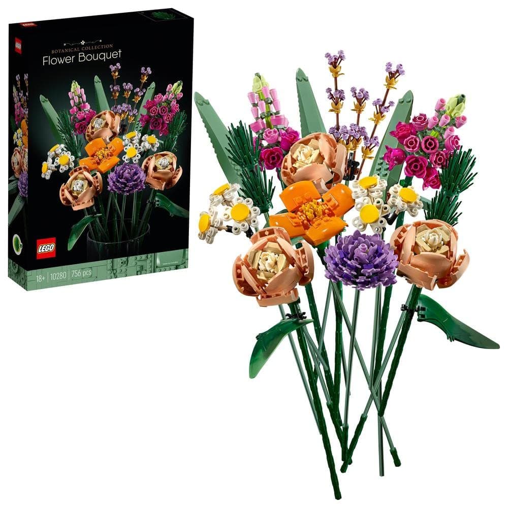 LEGO Icons Flower Bouquet Set for Adults 10280